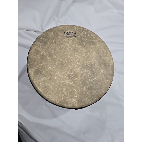 Remo Kid's Percussion Fiberskyn 3 Floor Tom Drum 10" x 7.5" Rain Forest Animals - Picture 2 of 4